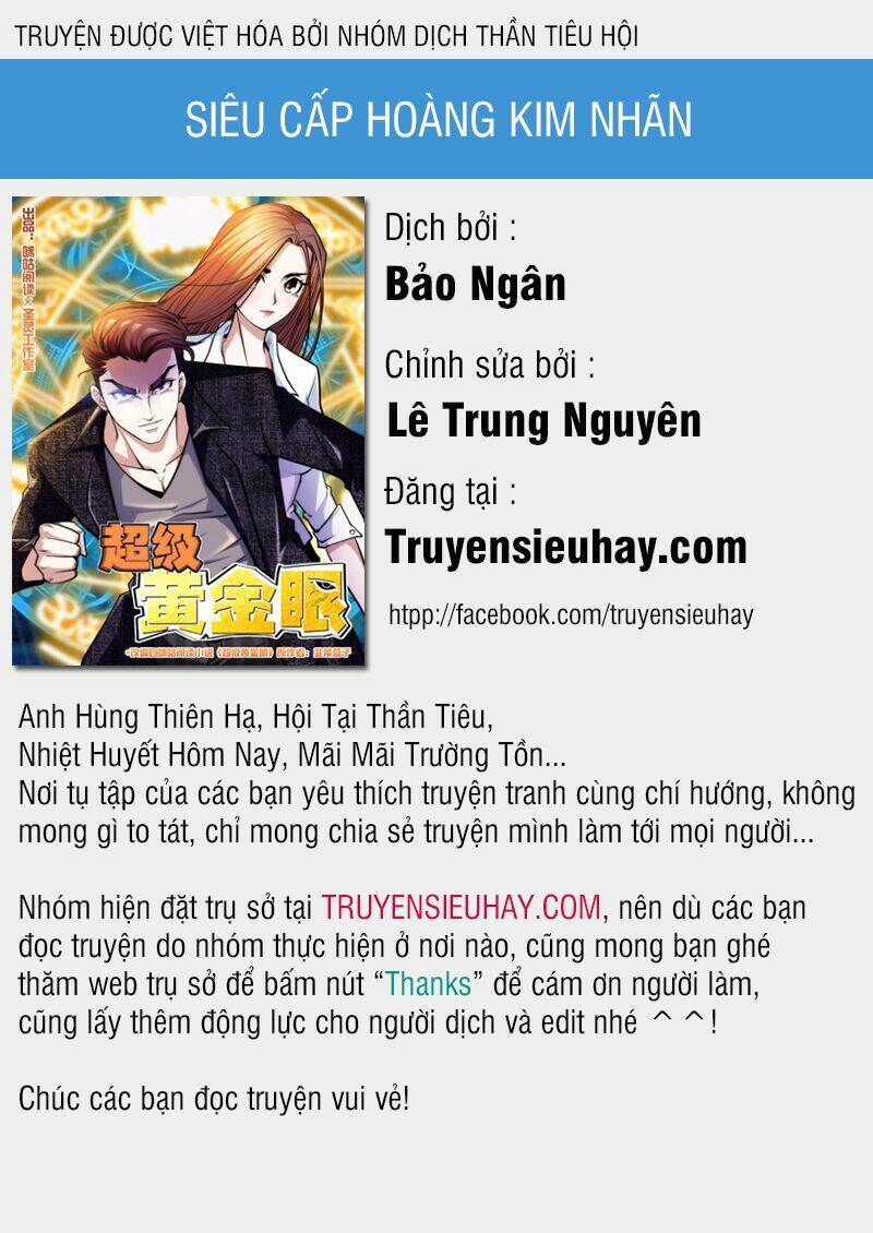 Siêu Cấp Hoàng Kim Nhãn: Chapter 44