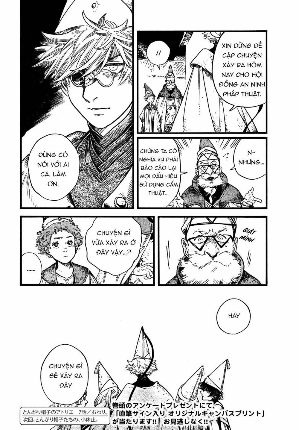 Tongari Booshi No Atorie: Chapter 7