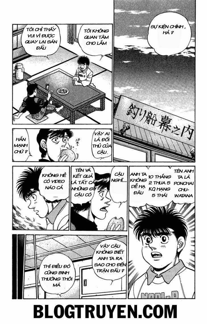 Võ Sĩ Quyền Anh Ippo: Chapter 207