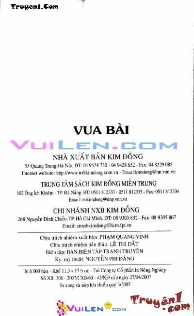 Vua bài: Chapter 1