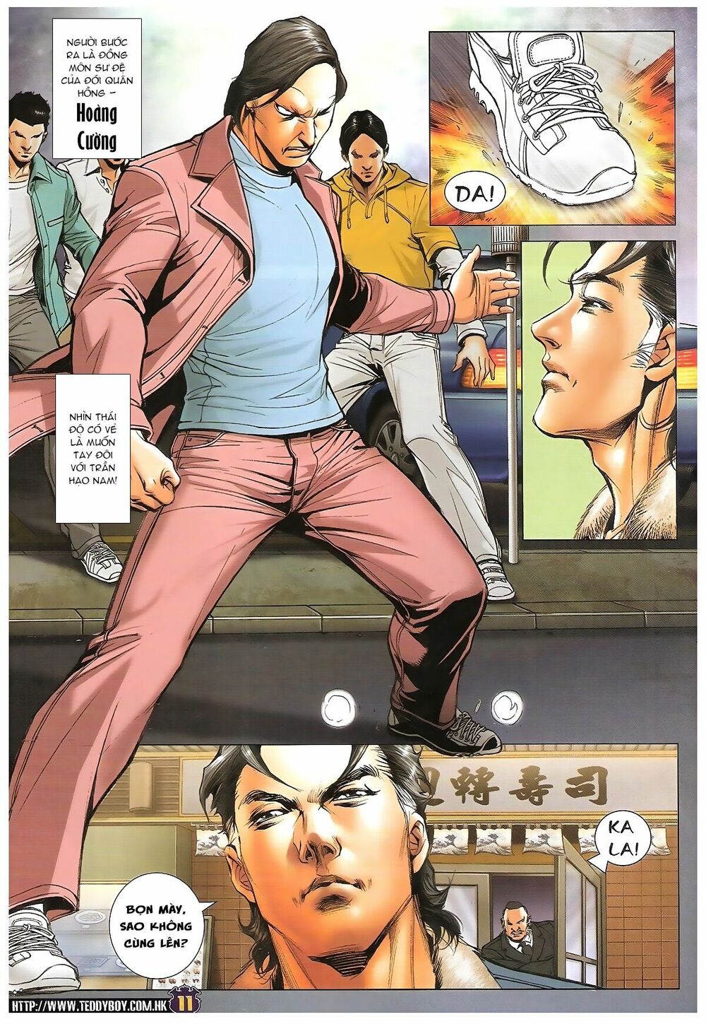 Người Trong Giang Hồ: Chapter 1690: Rơi mặt