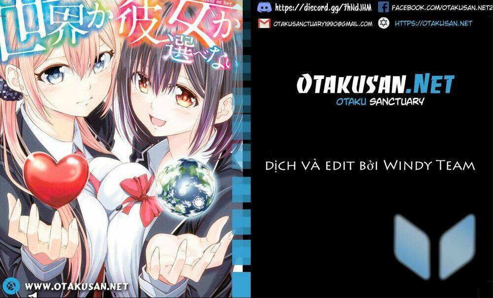Sekai Ka Kanojo Ka Erabenai: Chapter 38