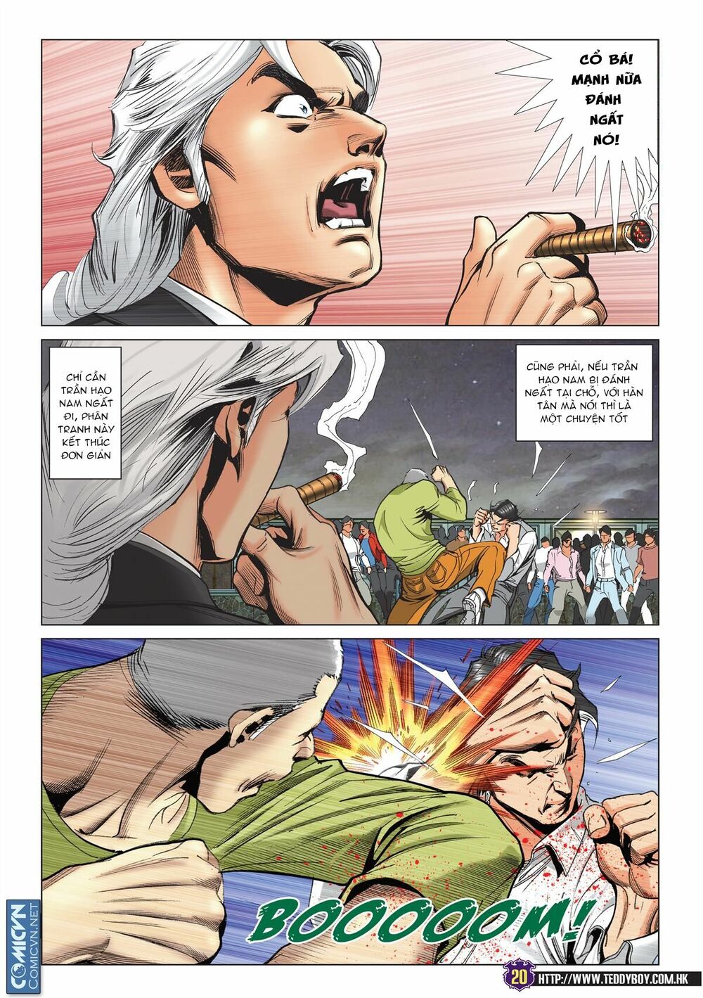 Người Trong Giang Hồ: Chapter 2194: Khổ chiến Kim Mông Không