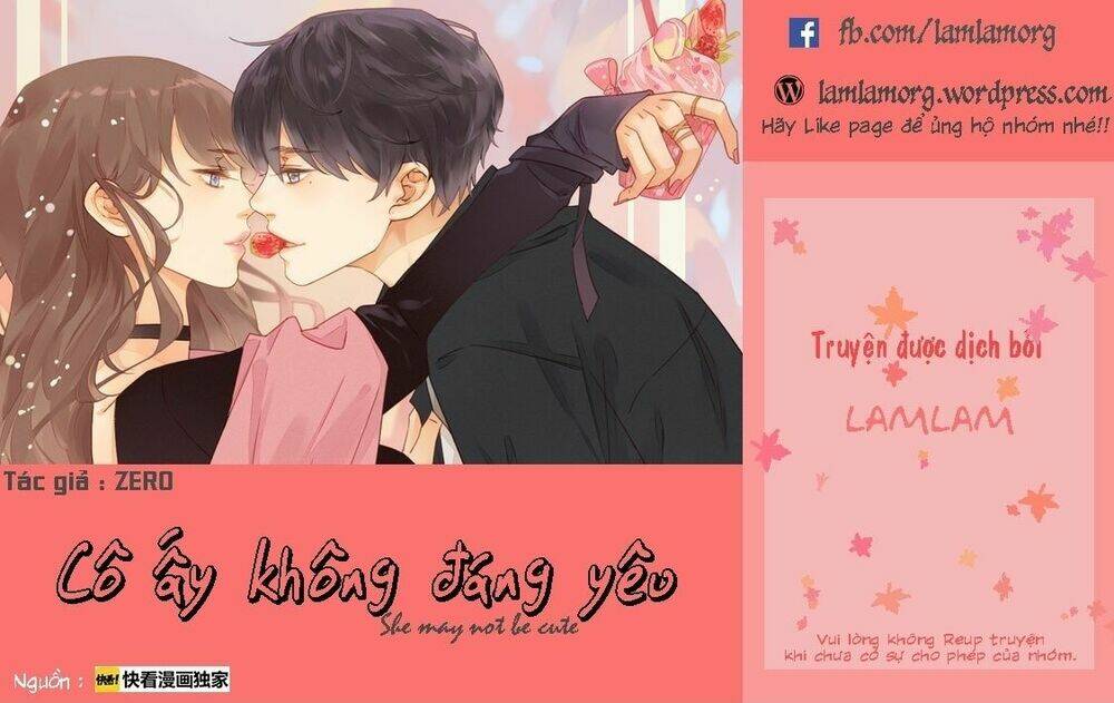 Cô Ấy Không Đáng Yêu: Chapter 1
