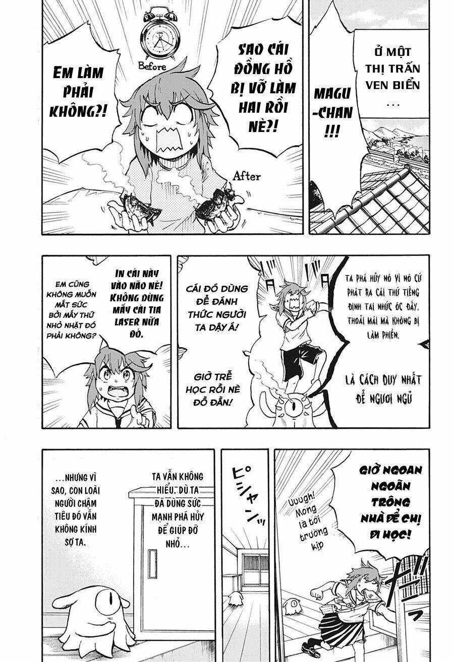 Thần Hủy Diệt: Magu-Chan: Chapter 4