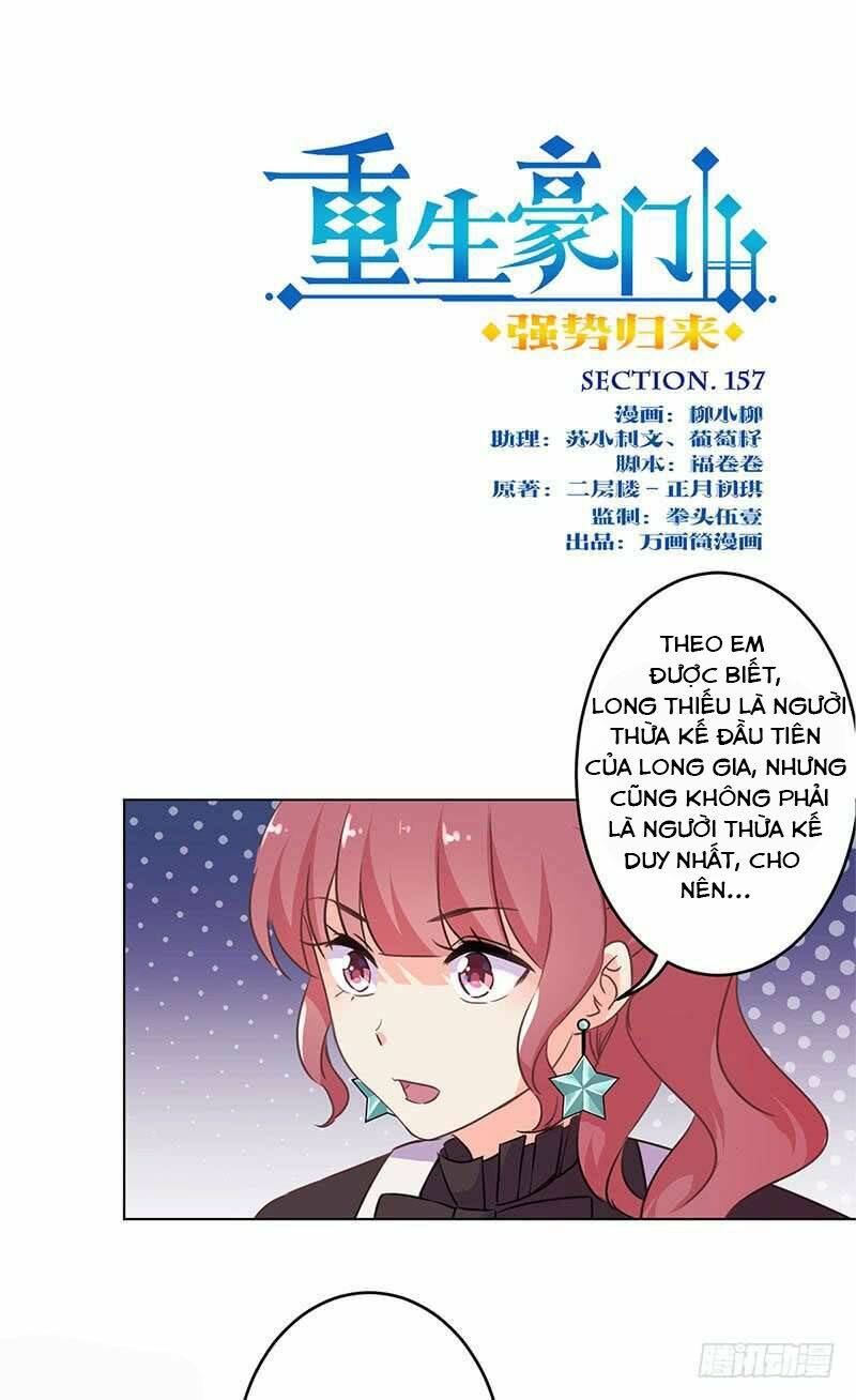 Trọng Sinh Chi Hao Môn Cường Thế Quy Lai: Chapter 157