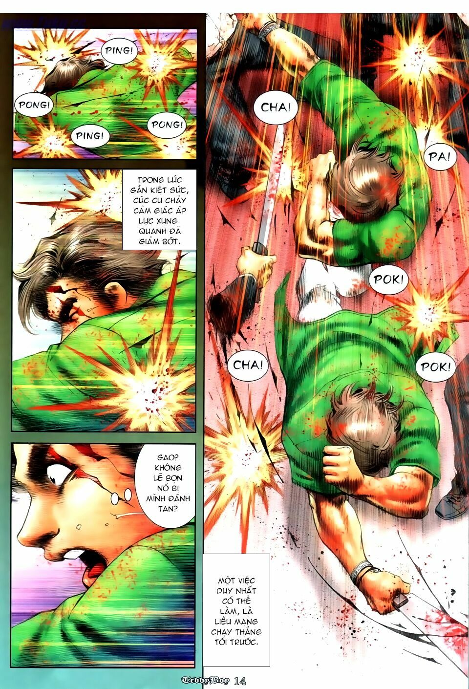 Người Trong Giang Hồ: Chapter 1110: Tử chiến