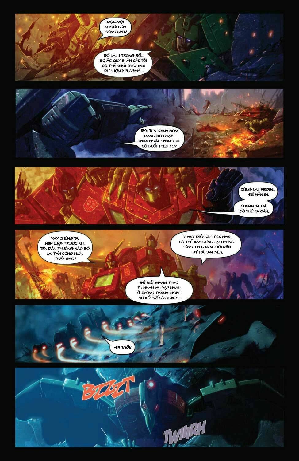 The Tranformers - Autocracy: Chapter 1