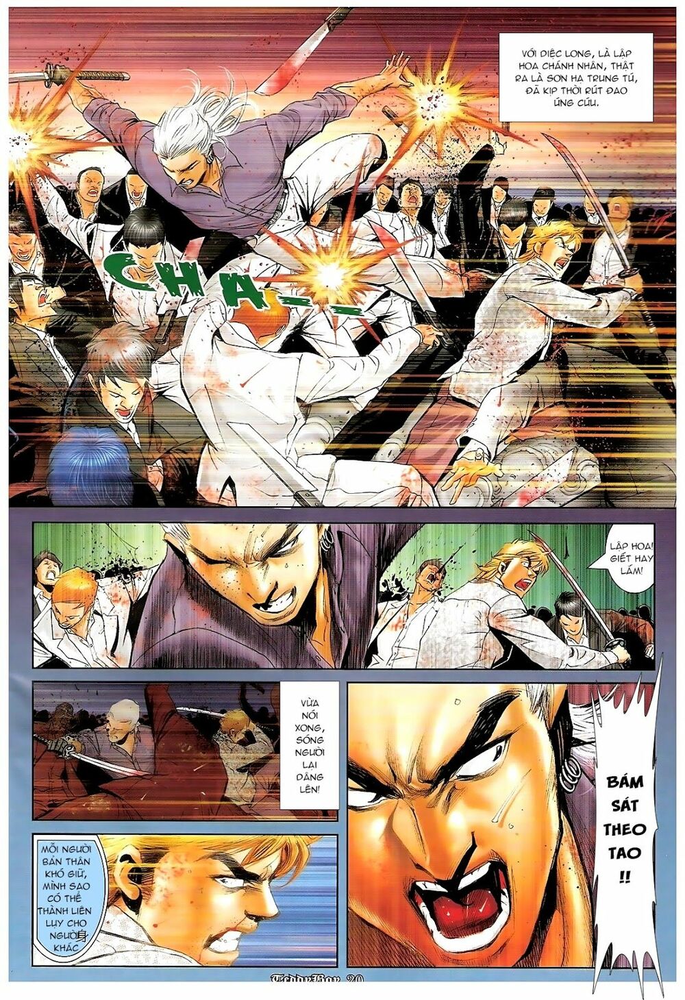 Người Trong Giang Hồ: Chapter 1220: Người đầu tiên lên đường