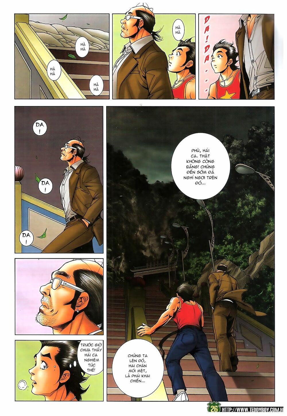 Người Trong Giang Hồ: Chapter 1738: Khai chiến