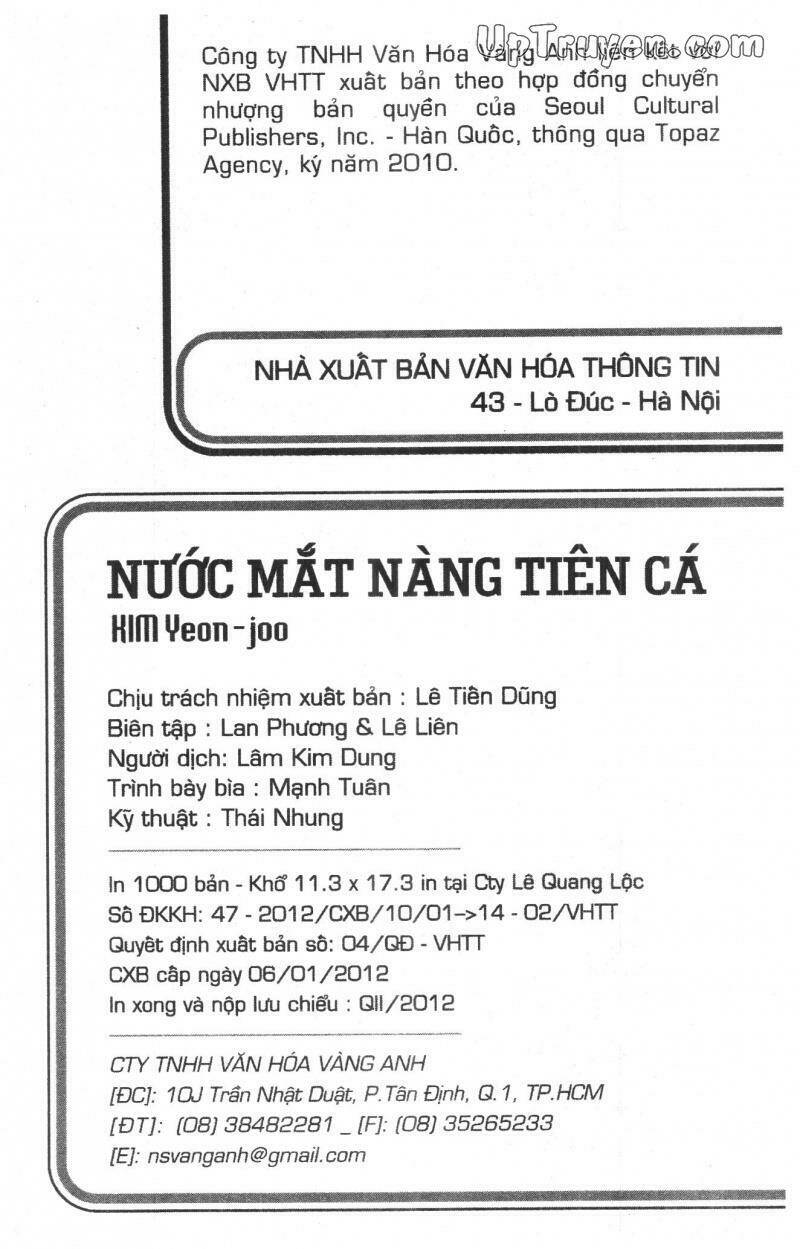 Nước Mắt Nàng Tiên Cá: Chapter 7