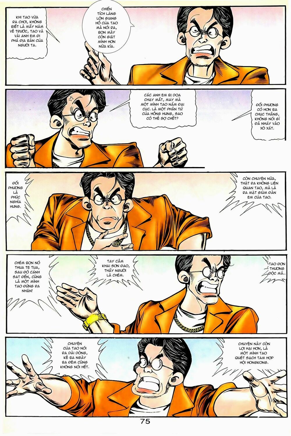 Người Trong Giang Hồ: Chapter 28: Kịch hay là đây