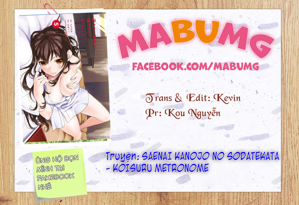 Saenai Kanojo No Sodatekata: Chapter 28