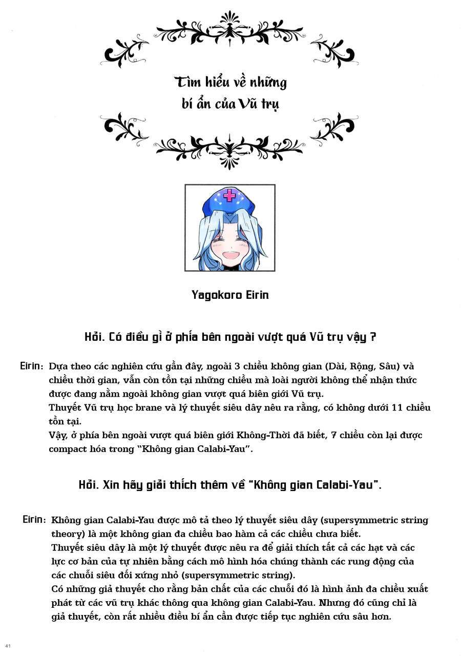 Những Kẻ Bất Lão Bất Tử Chứng Kiến Hồi Kết Của Vũ Trụ: Chapter 2