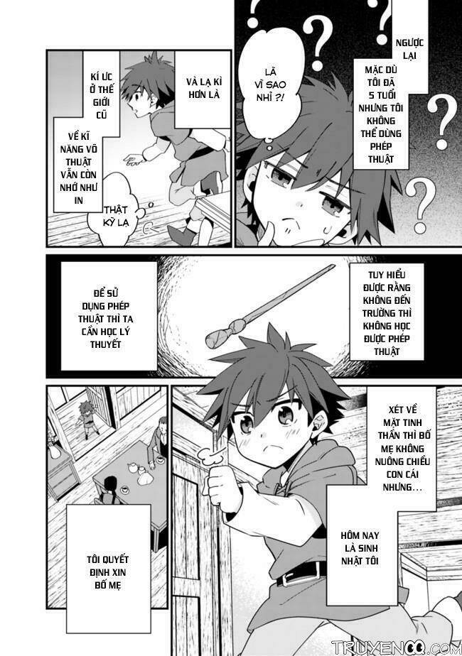 Doryoku Shisugita Sekai Saikyou No Butouka Wa, Mahou Sekai Woyoyuu De Ikinuku: Chapter 1