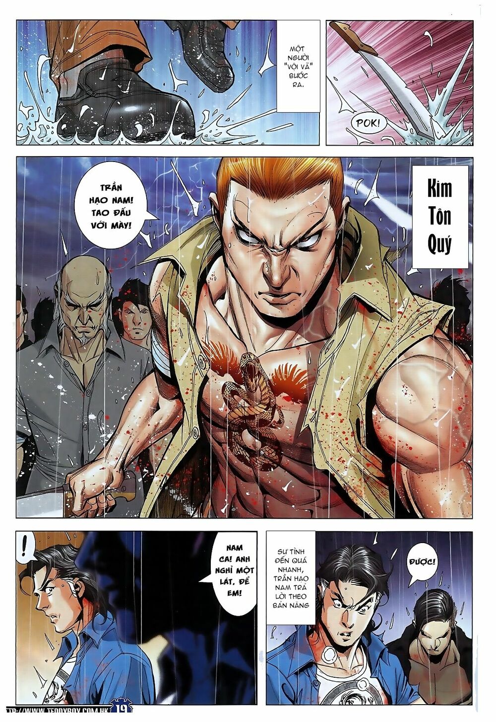 Người Trong Giang Hồ: Chapter 1853: Tái chiến Kim Tôn Quý