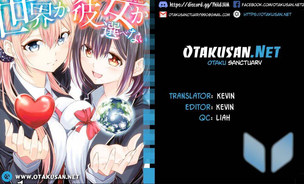 Sekai Ka Kanojo Ka Erabenai: Chapter 27