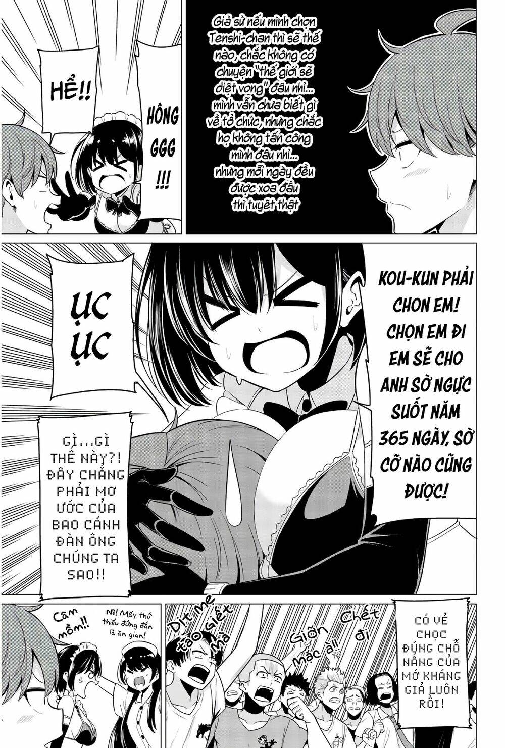Sekai Ka Kanojo Ka Erabenai: Chapter 27