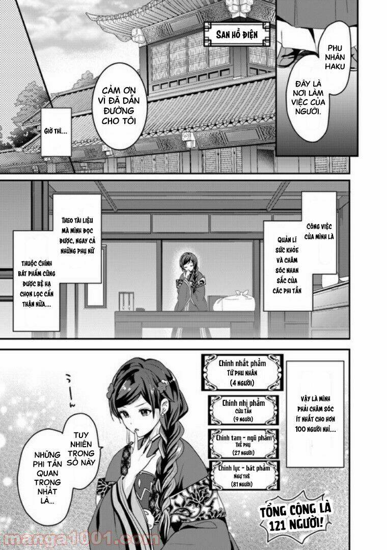 Người Quản Lí Của Hậu Cung Phi: Chapter 1
