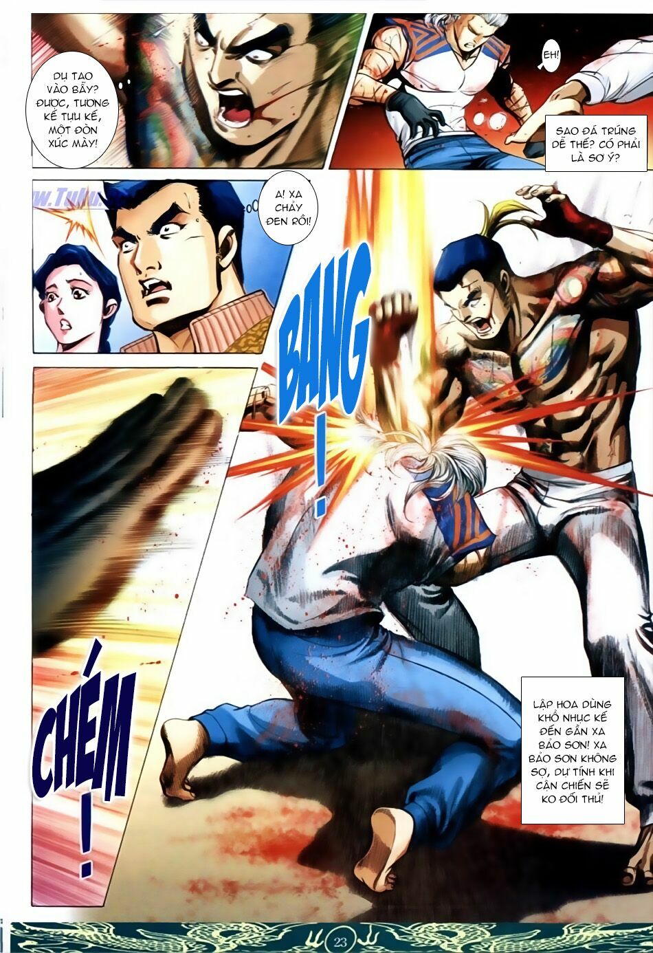 Người Trong Giang Hồ: Chapter 636: Đánh nát Xa Bảo Sơn