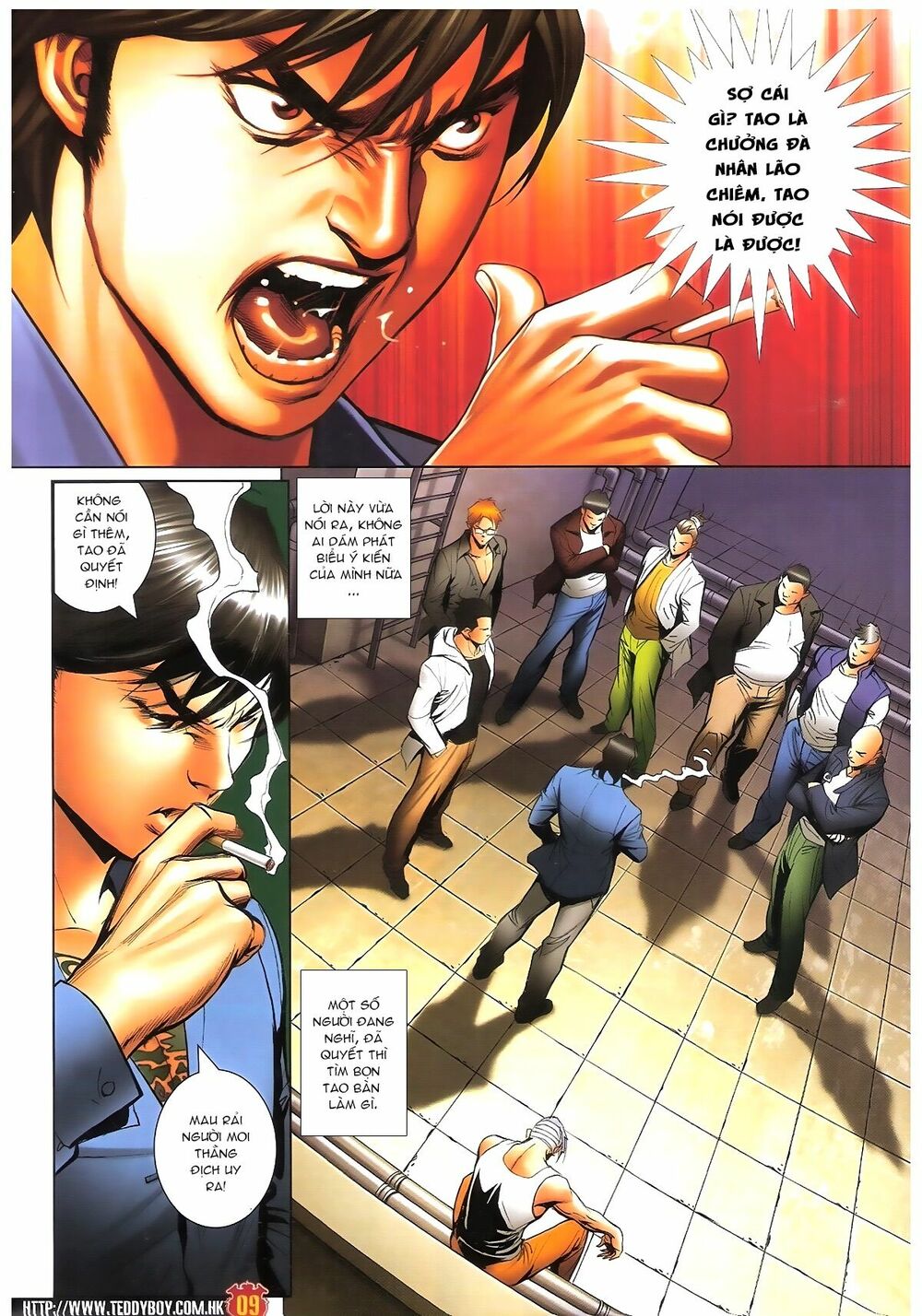 Người Trong Giang Hồ: Chapter 1597: Máu Nhuộm Quyền Đầu Bar