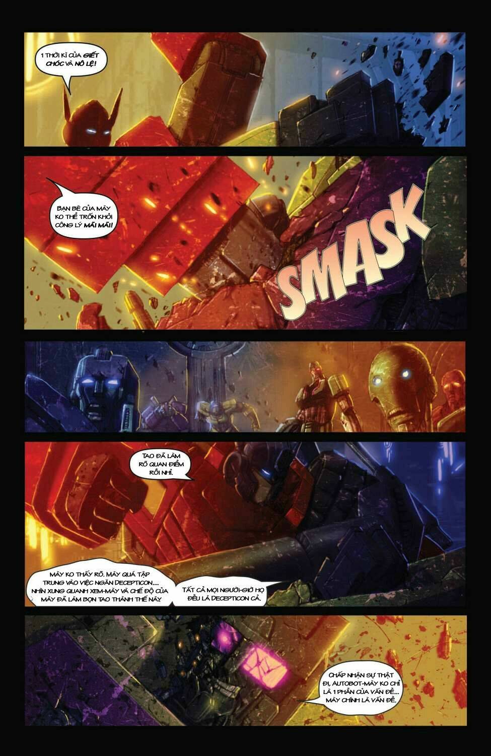 The Tranformers - Autocracy: Chapter 1