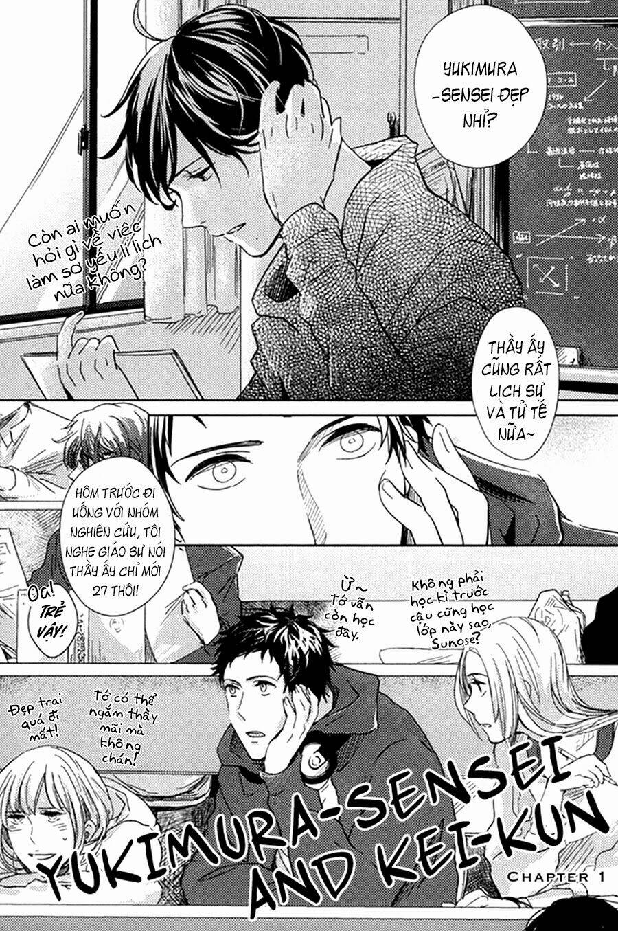 Yukimura-Sensei To Kei-Kun: Chapter 1