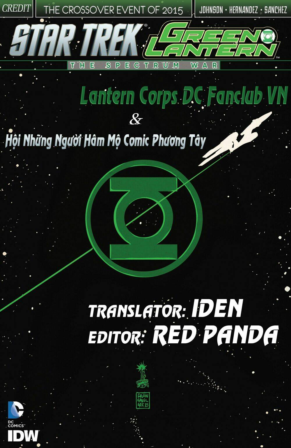 Star Trek/Green Lantern: The Spectrum War: Chapter 2
