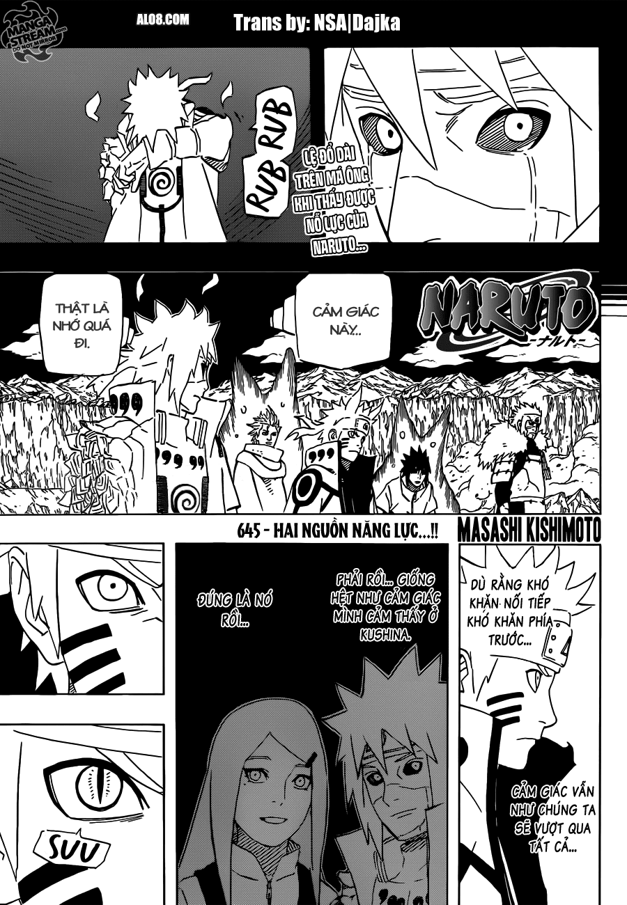 Naruto: Chapter 645