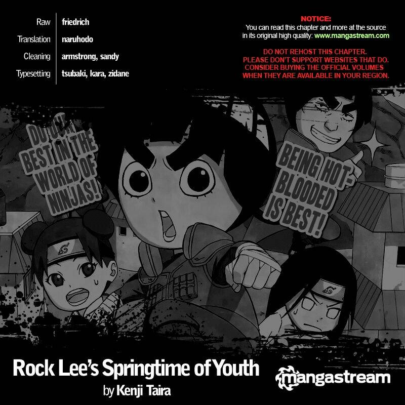 Cửu Vĩ Hồ Ly Ngoại Truyện Rock Lee: Chapter 4