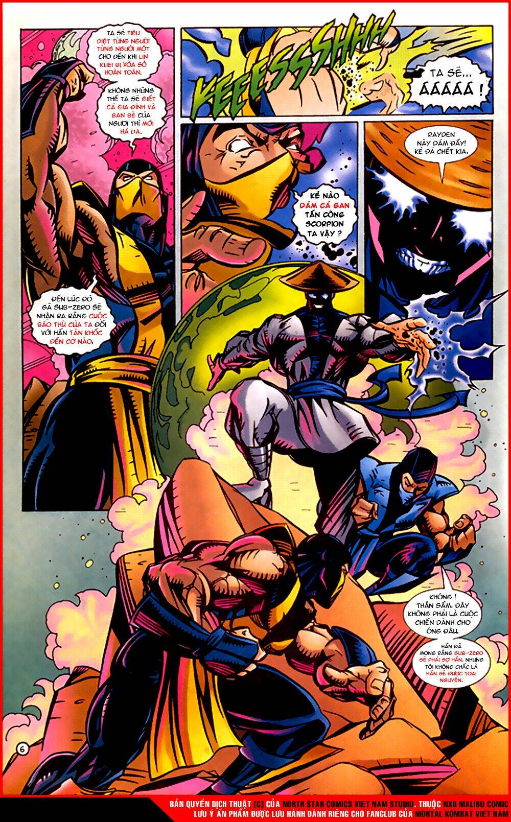 Mortal Kombat Malibu Comic: Chapter 4