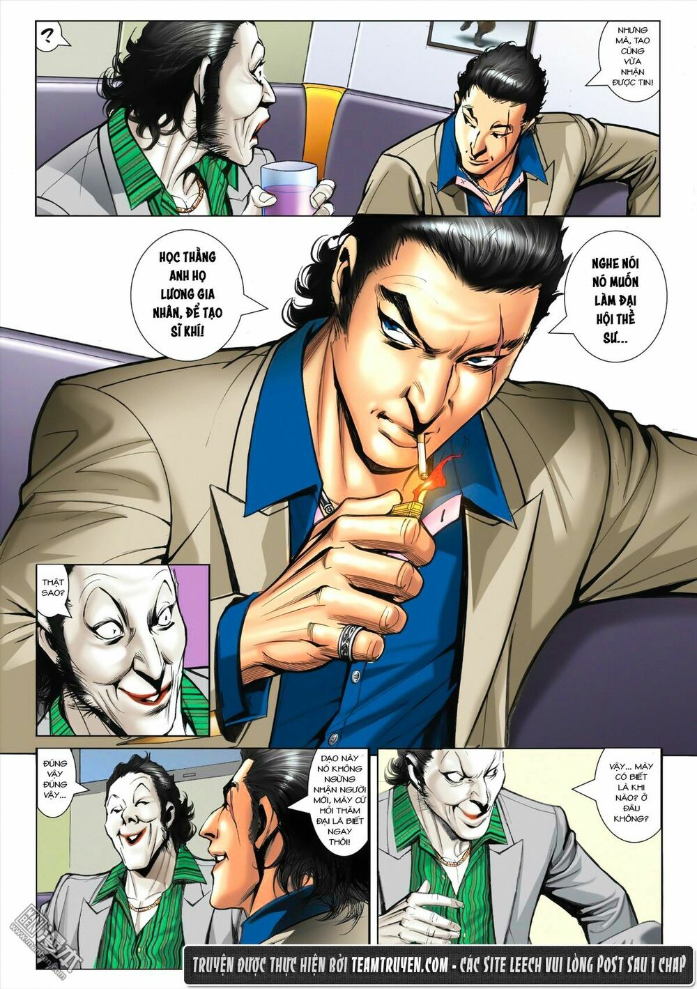 Người Trong Giang Hồ: Chapter 1503: Trần Hạo Nam vs Địa Trung Hải