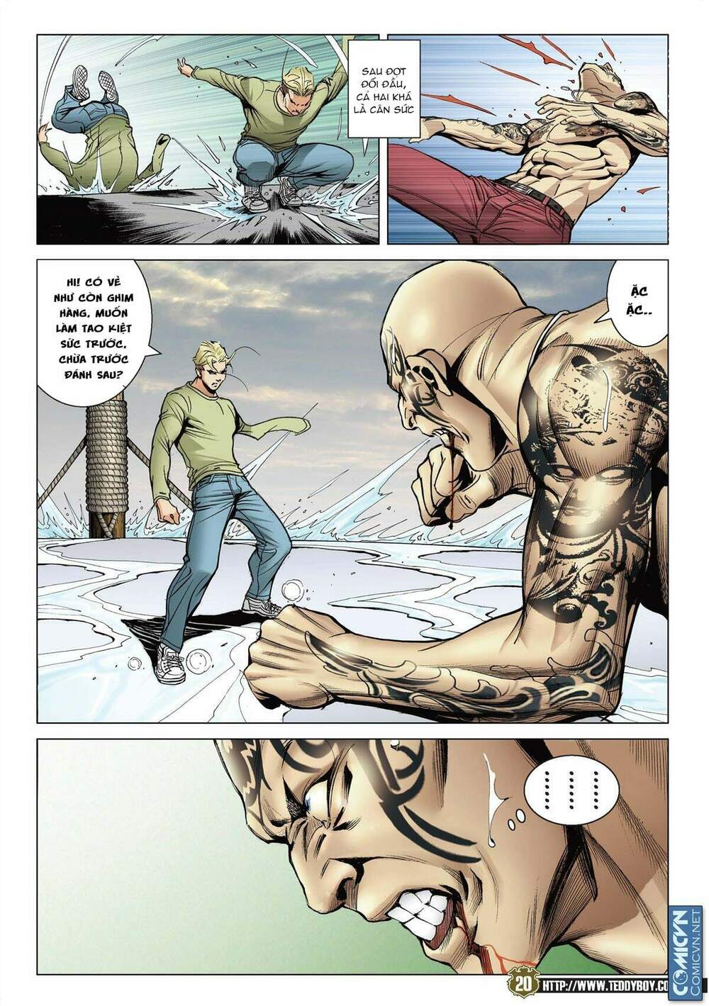 Người Trong Giang Hồ: Chapter 2160: Tá Duy vs Sát Lạp 2