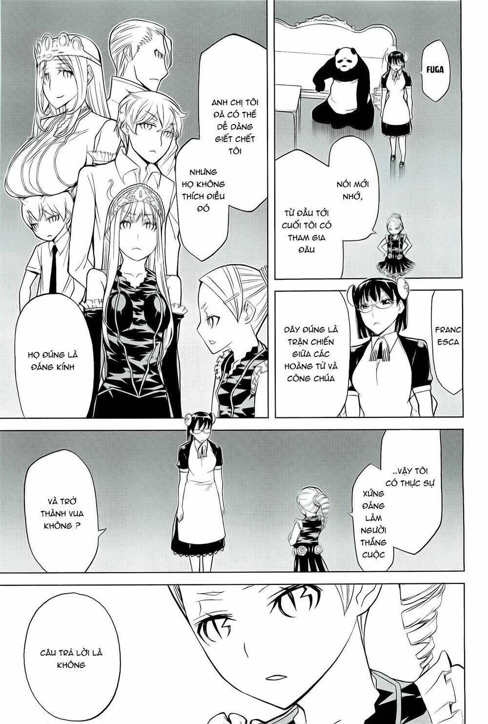 Kaibutsu Oujo: Chapter 87