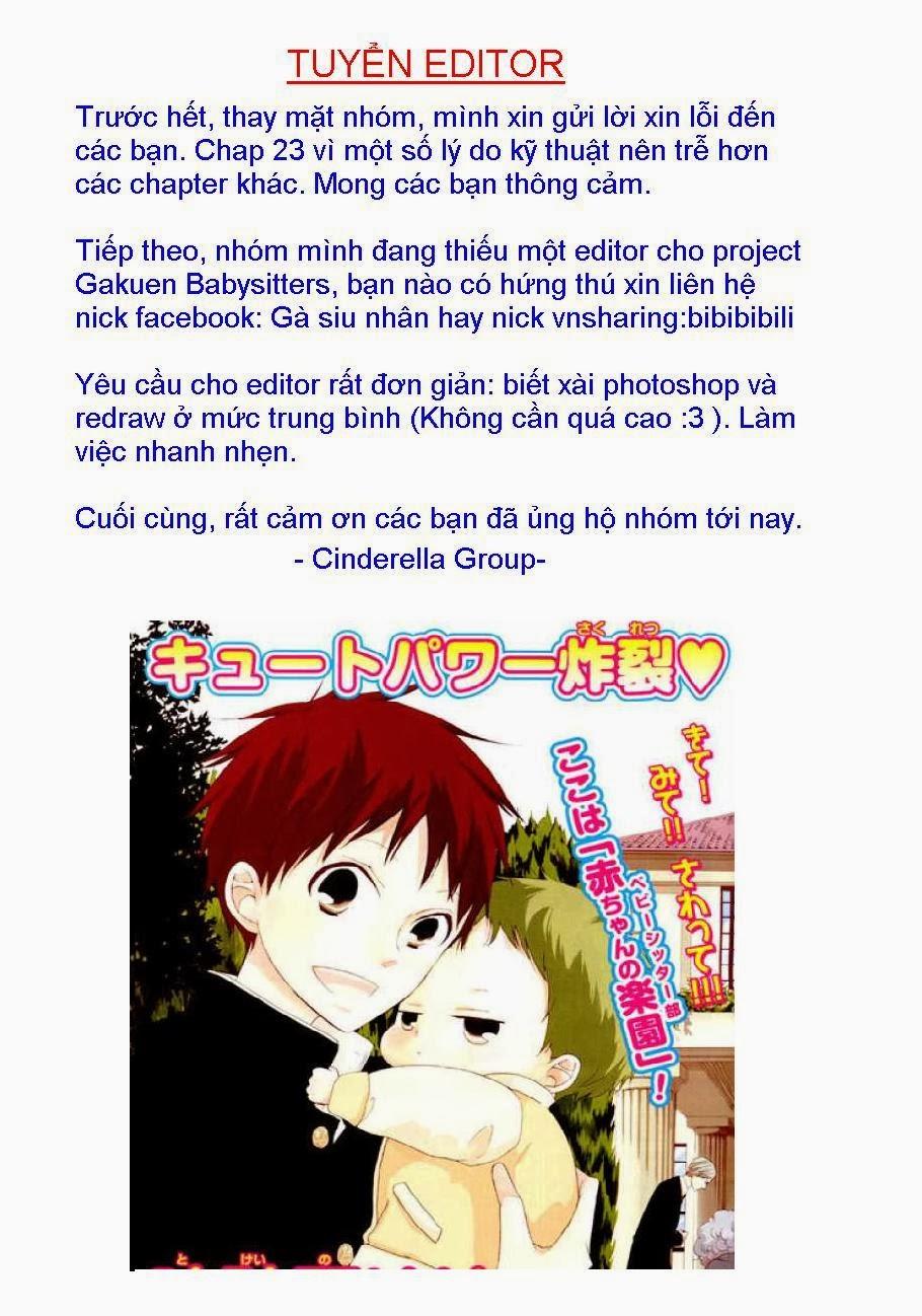 Anh Chàng Bảo Mẫu: Chapter 23