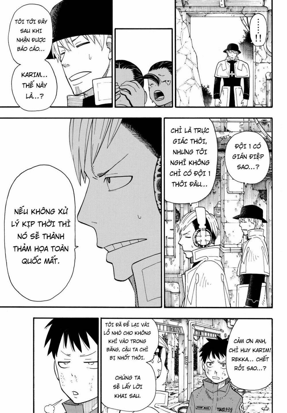 Biệt Đội Lính Cứu Hỏa: Chapter 30