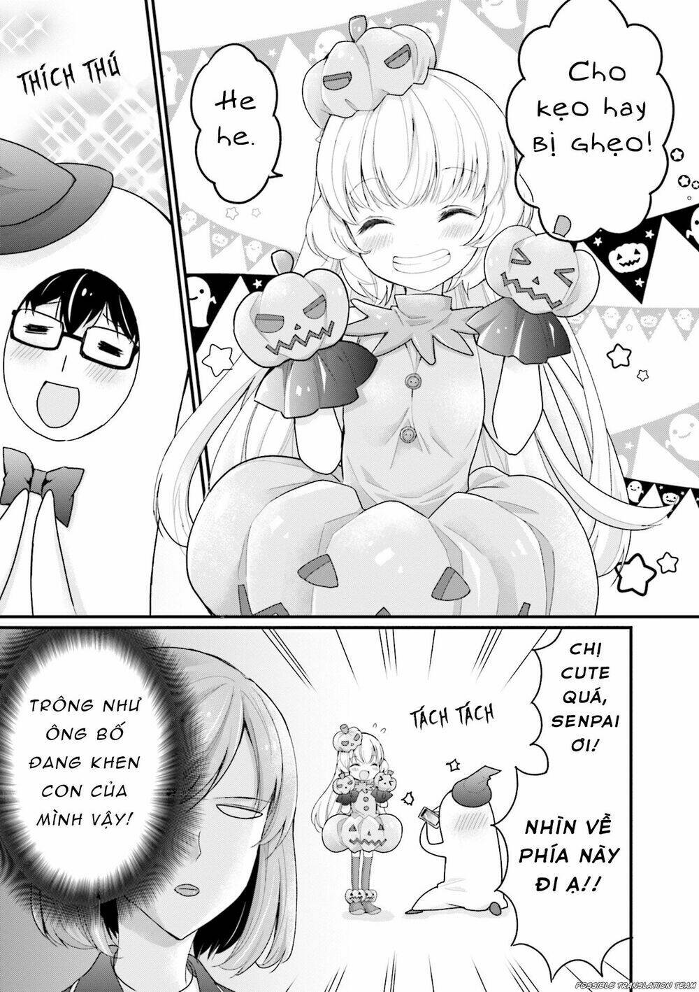 Senpai Kiêm Bạn Gái Nhỏ Nhắn Của Tôi Rất Dễ Thương: Chapter 3