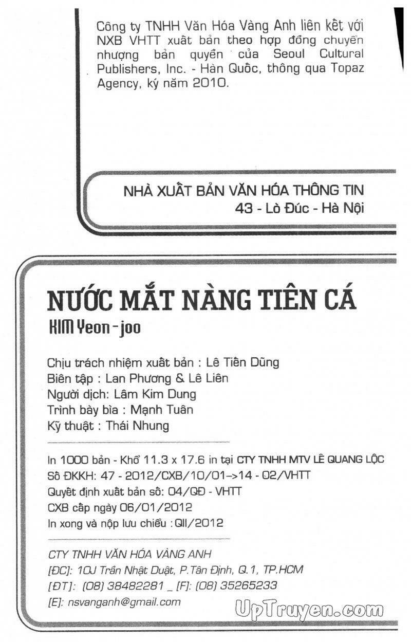 Nước Mắt Nàng Tiên Cá: Chapter 8
