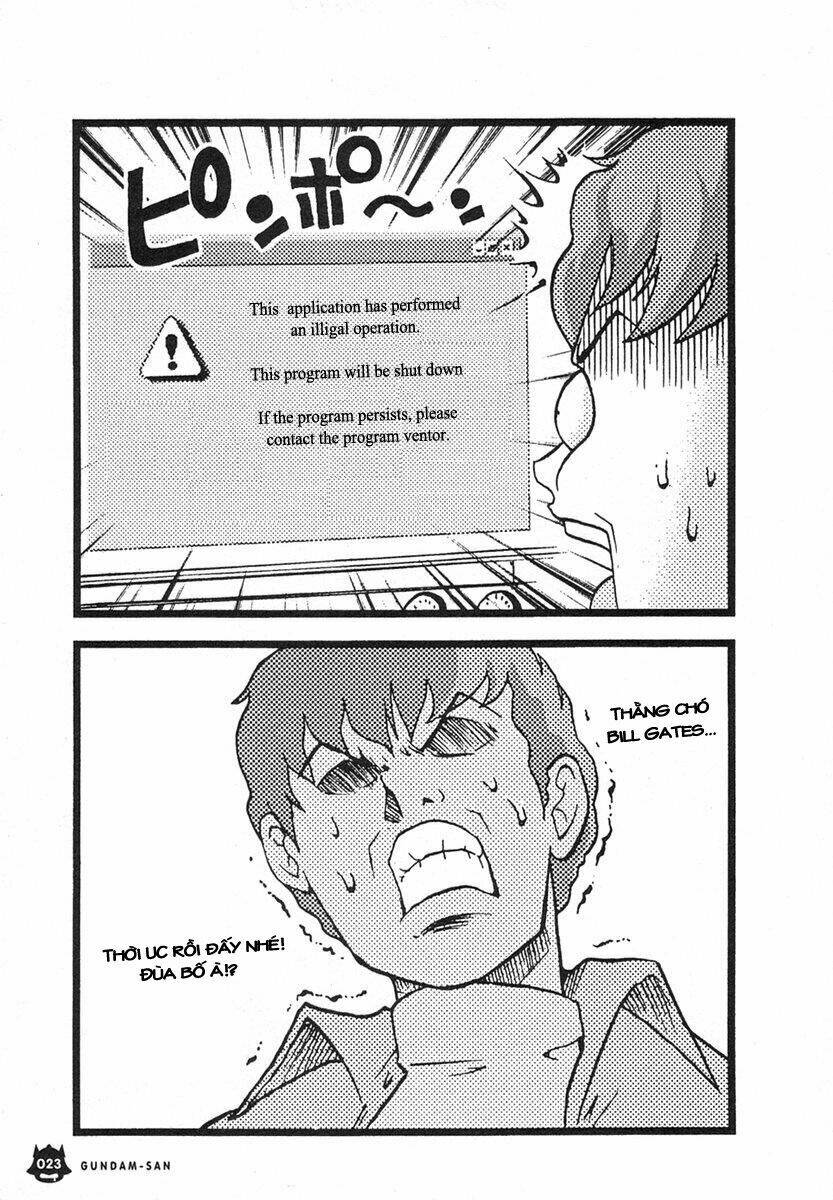 Kidou Senshi Gundam-San: Chapter 1