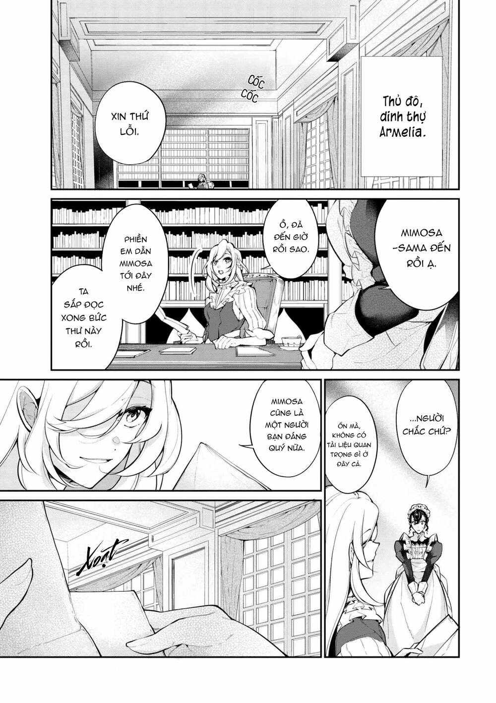 Koushaku Reijou No Tashinami: Chapter 36