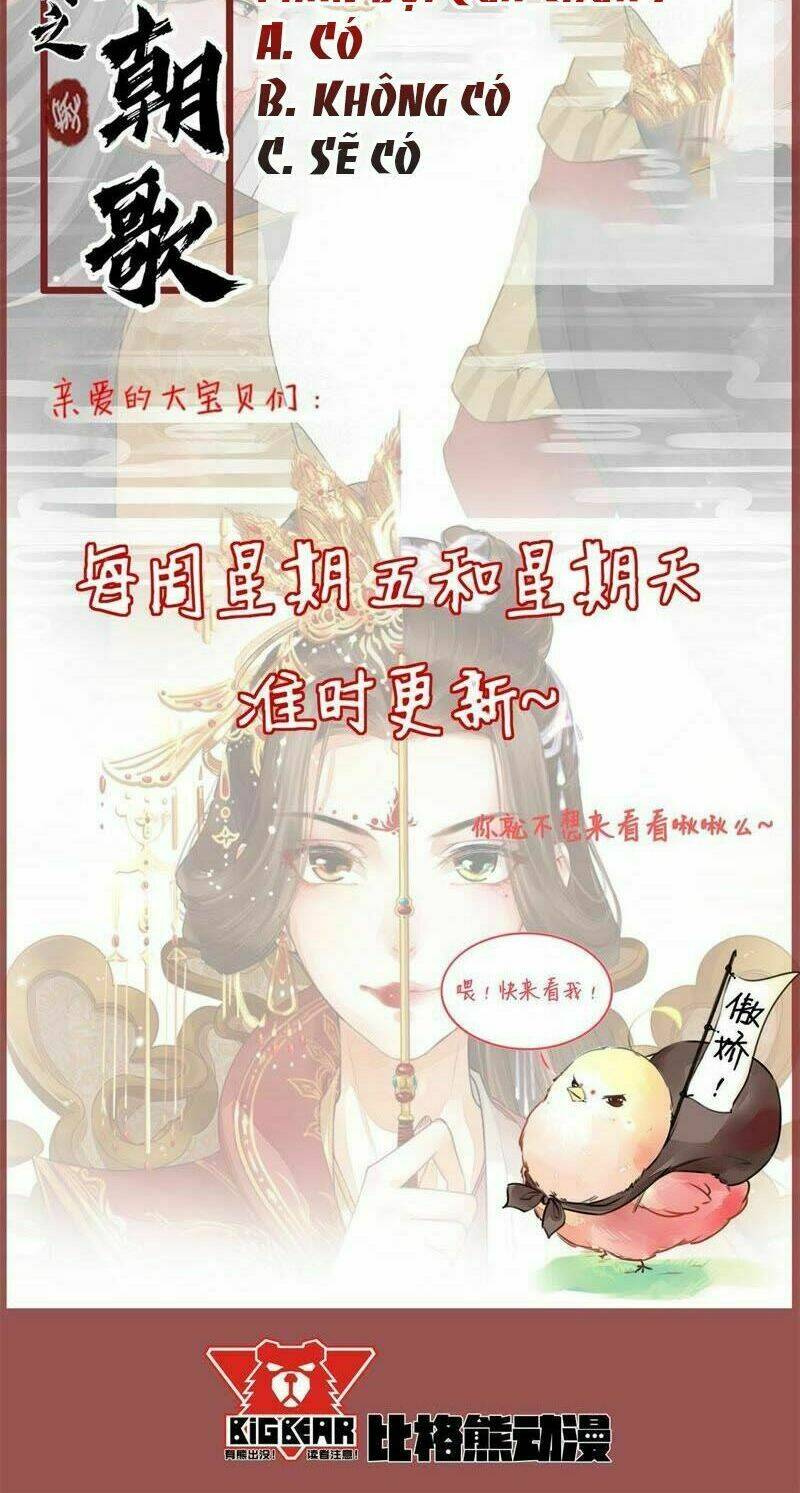 Thịnh Sủng Kiều Nữ Trở Về Triều Ca: Chapter 3