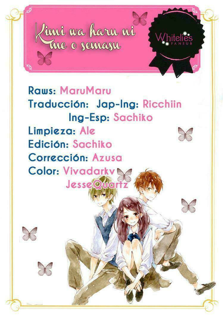 Kimi Wa Haru Ni Me Wo Samasu: Chapter 9