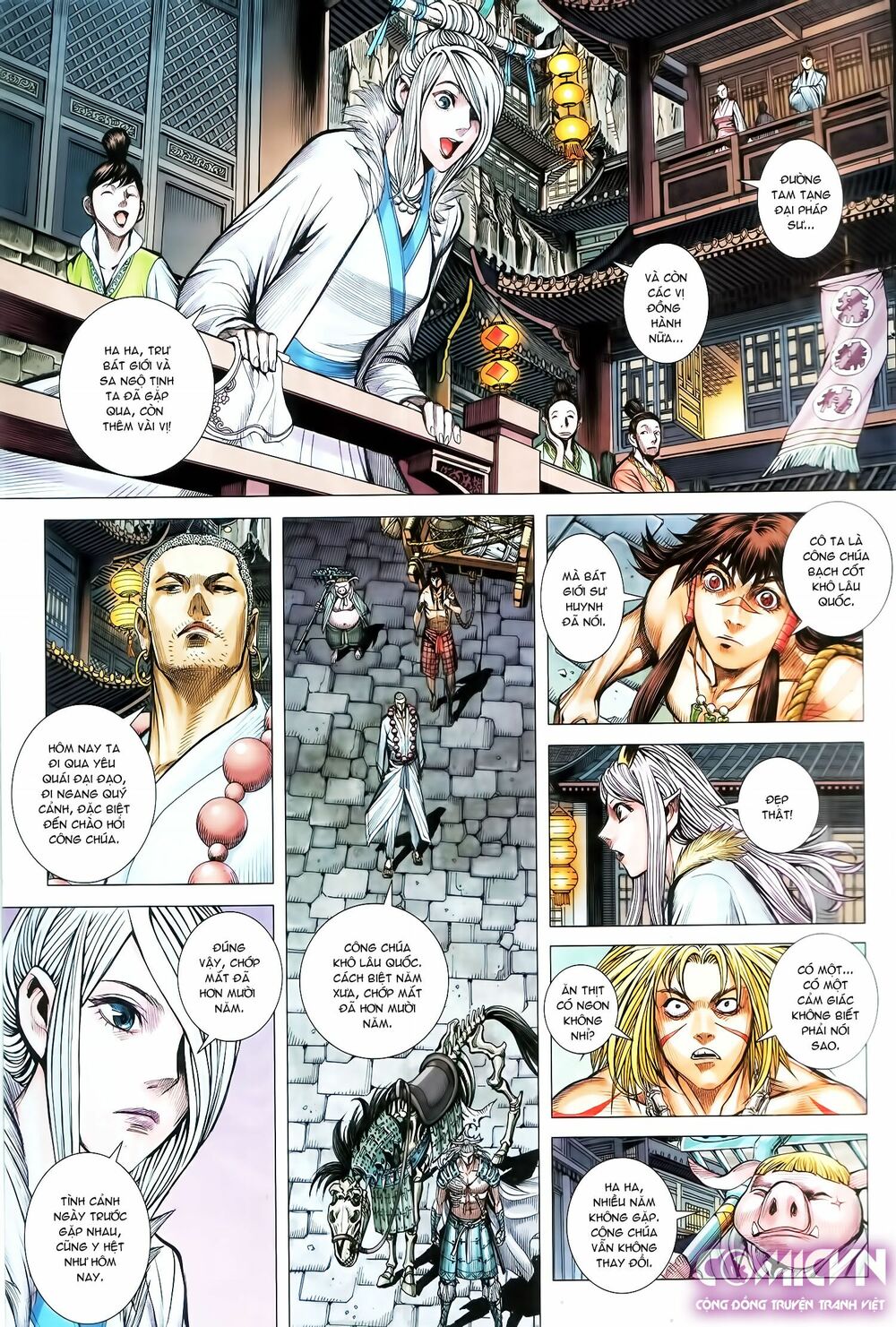 Tây Du: Chapter 117: Hoàng Tuyền Địa Hạ - Bạch Cốt Thành Tai