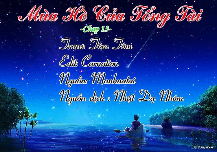 Mùa Hè Của Tổng Tài: Chapter 13