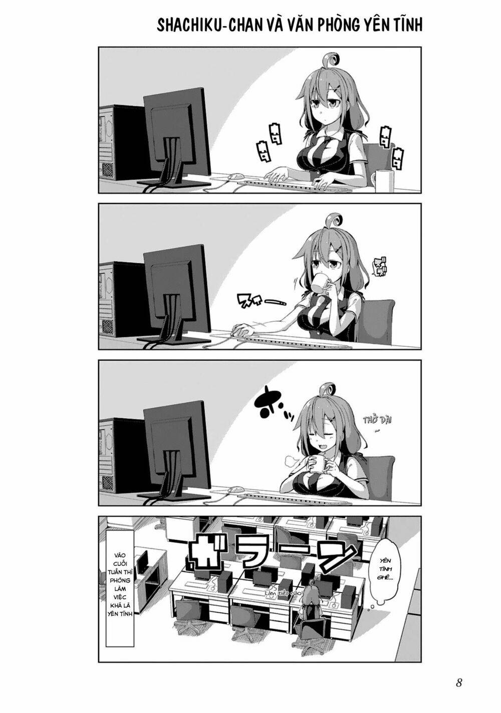 Ikinokore! Shachiku-Chan!: Chapter 1