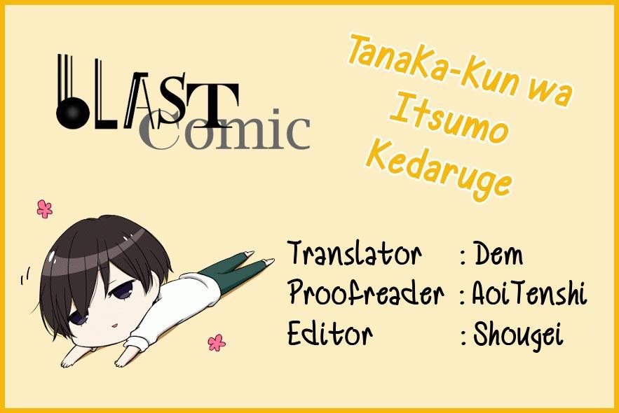 Tanaka-Kun Wa Itsumo Kedaruge: Chapter 15.5