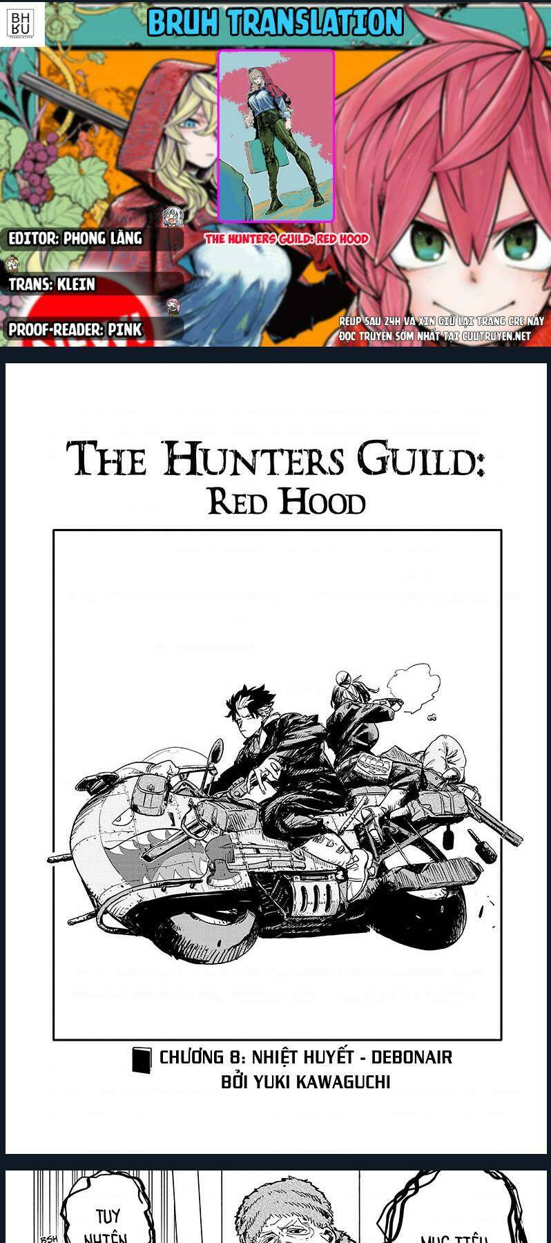 Hội Thợ Săn: Khăn Đỏ: Chapter 8