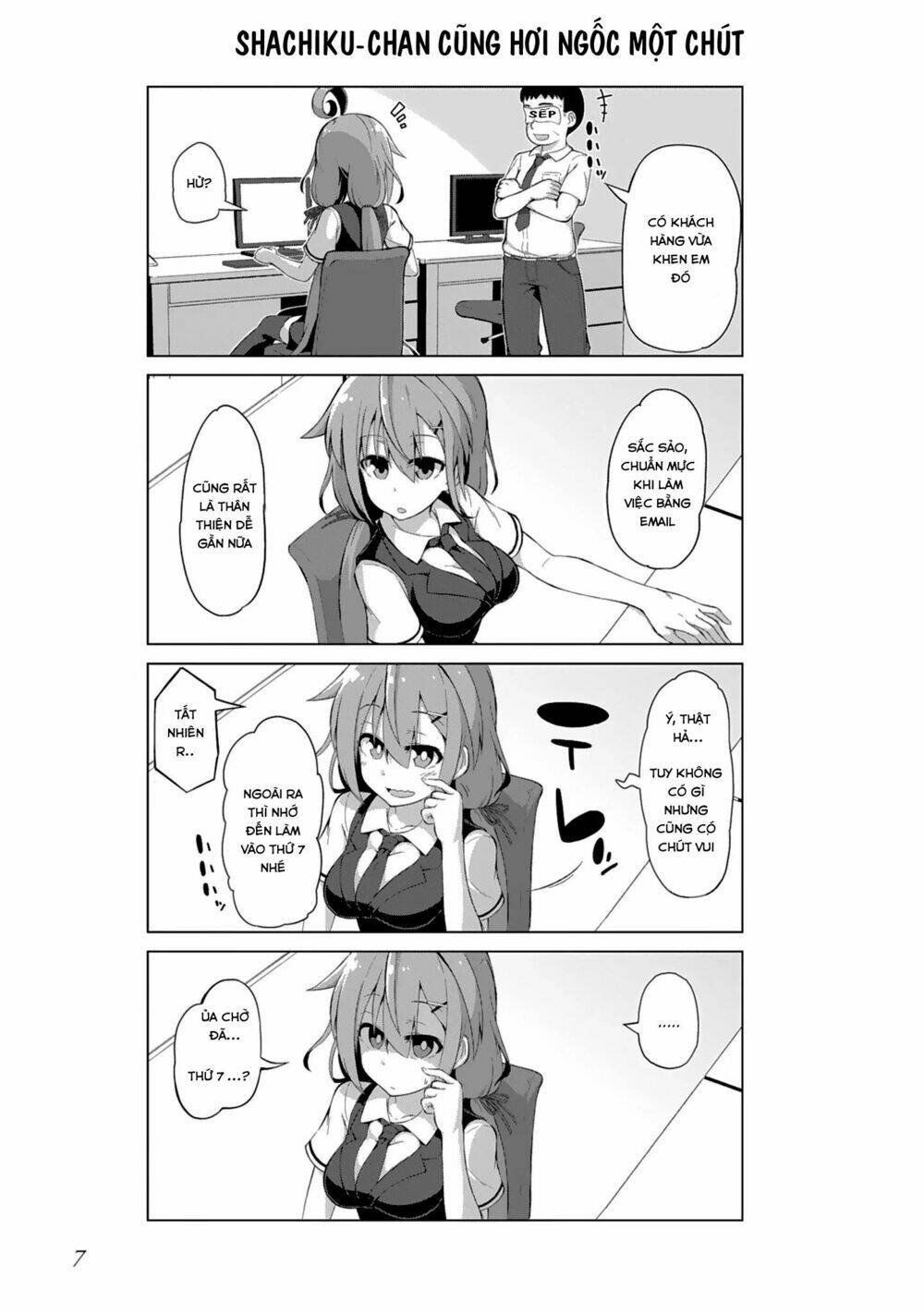 Ikinokore! Shachiku-Chan!: Chapter 1