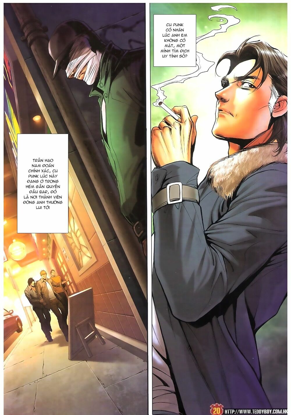 Người Trong Giang Hồ: Chapter 1597: Máu Nhuộm Quyền Đầu Bar