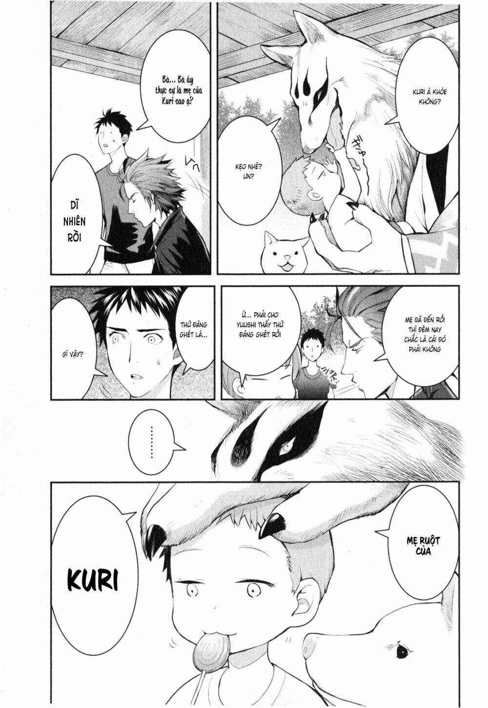 Youkai Apartment No Yuuga Na Nichijou: Chapter 4